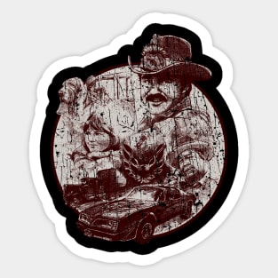 RETRO STYLE - THE BANDIT IS TRUCKING Sticker